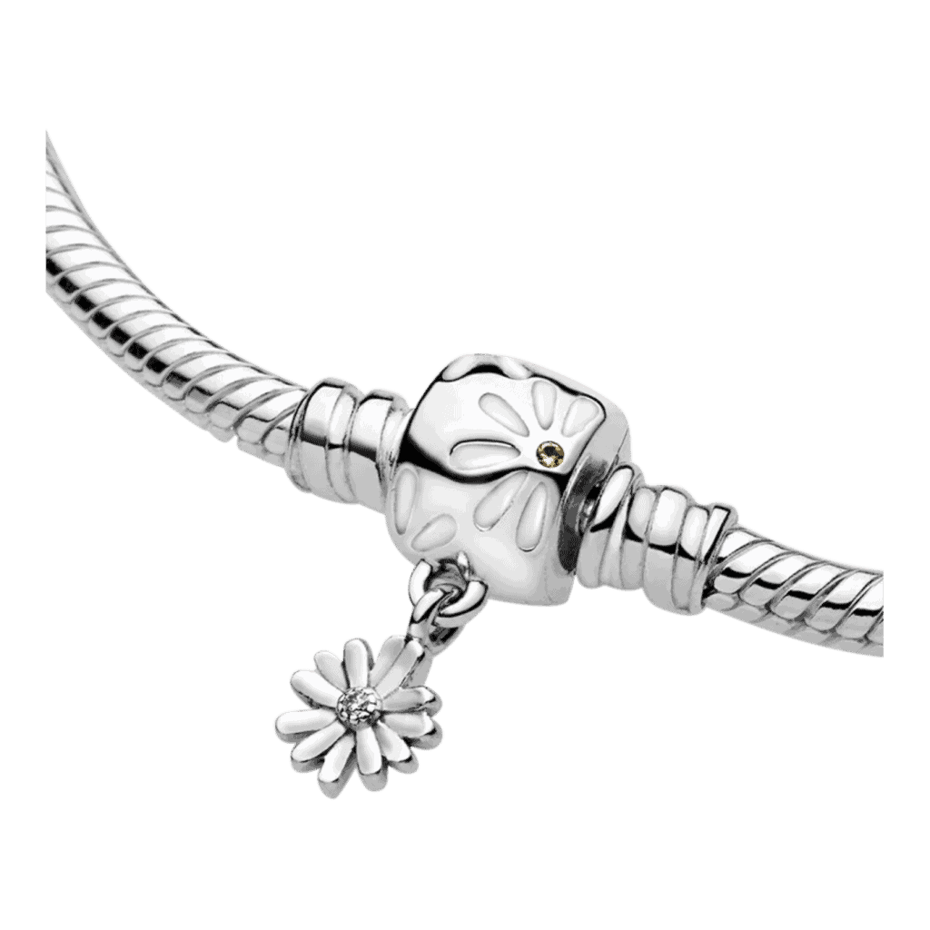 Helen de Lete S925 sterling zilver madeliefje bloem armbandjes armband