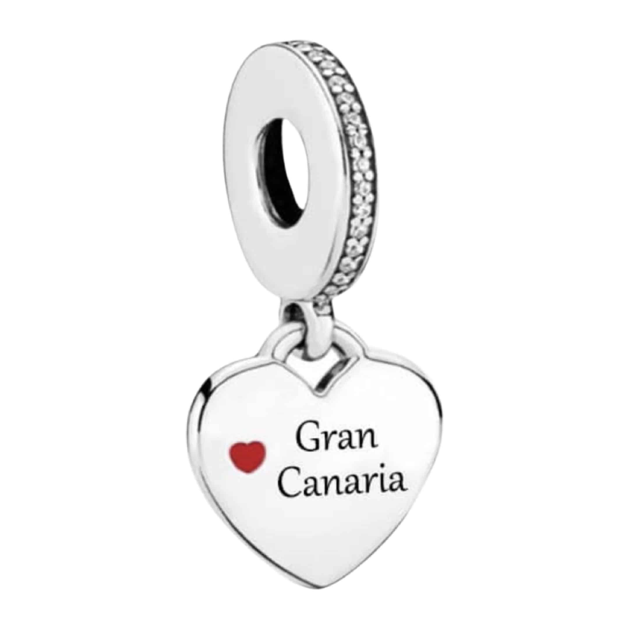 Triatleet condensor Overgang Hart bedel Gran Canaria | 925 Sterling Zilver