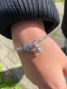 Het verhaal achter de bedel sfeerfoto over het verhaal van de poedel uit de dieren en honden collectie. Bedel fans vertellen hier unieke, persoonlijke verhalen bij hun favoriete zilveren bedeltje of sieraad .