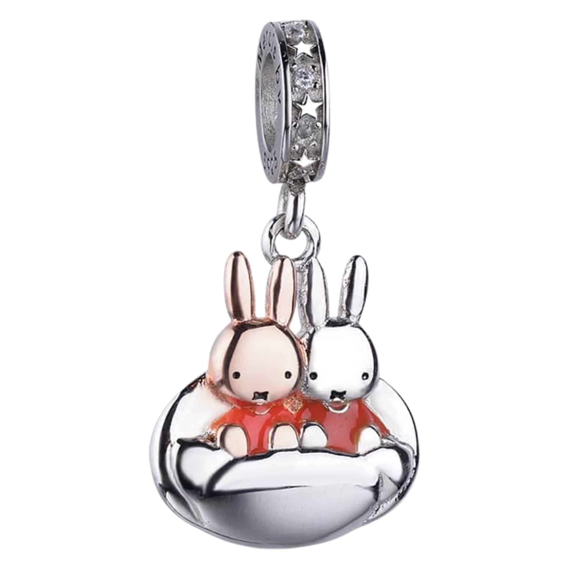 gemiddelde Festival Mysterieus Bedel nina en nijntje | Miffy | 925 Sterling Zilver