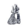 Product Zij aanzicht van onze trouw bedel. Dansend echtpaar voor de eerste dans. Gemaakt van 925 Sterling Zilver.
