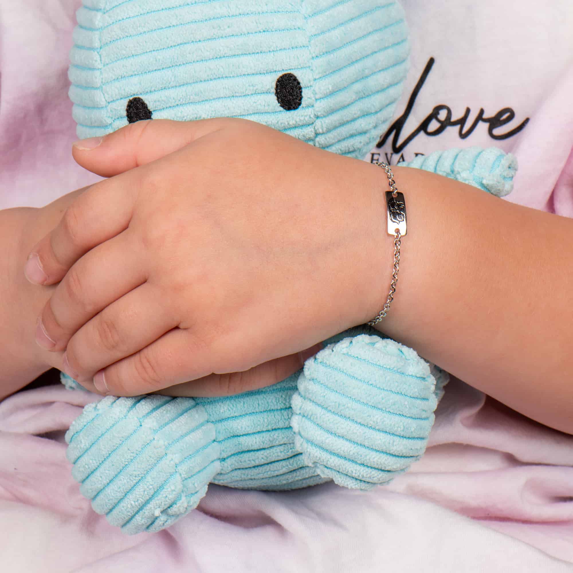 Neem de telefoon op Bedelen Drama Nijntje baby armband | Betje big | 925 Sterling Zilver